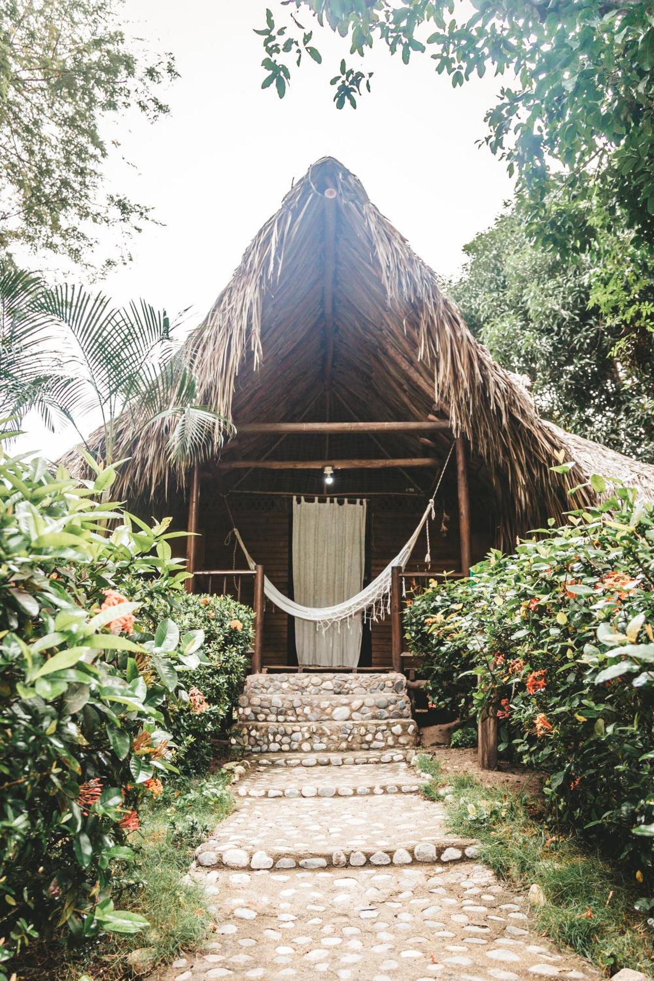 Cabana Wiwa Tayrona Los Naranjos Exterior foto